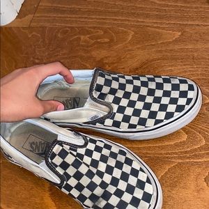 checkered vans